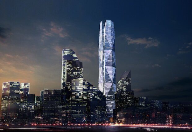 CMA Tower Facade Access Design Project Riyadh, Saudi Arabia