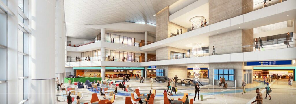 LAX Terminal 1 Building Enclosure Project Los Angeles, CA