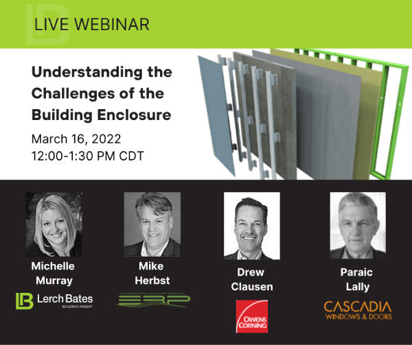 Understanding the Challenges of the Building Enclosure Webinar
