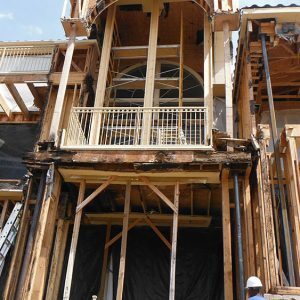 House being built