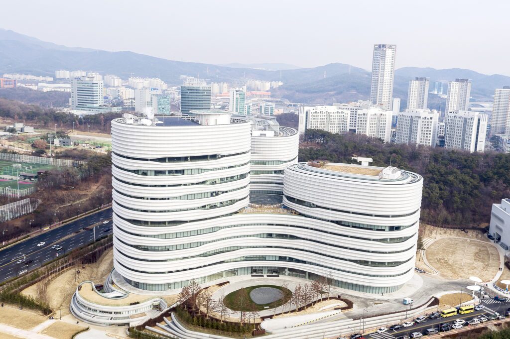 CJ Blossom Park Curtain Wall Project Seoul, Korea
