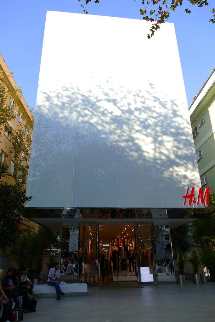H&M Flagship Store Curtain Wall and Aluminum Sheet Cladding Project