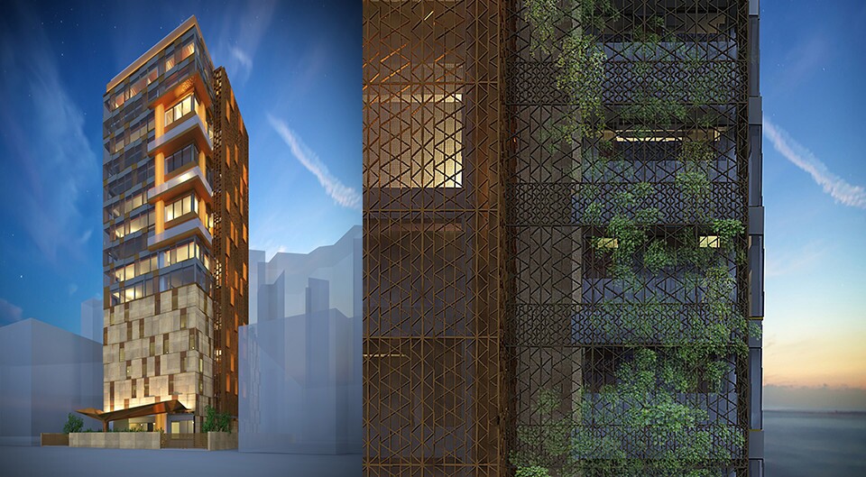 J Mansion Unitized Curtain Wall Systems Project