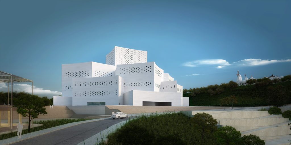 Shri Shrimad Rajchandra Mission Ashram Façade Project