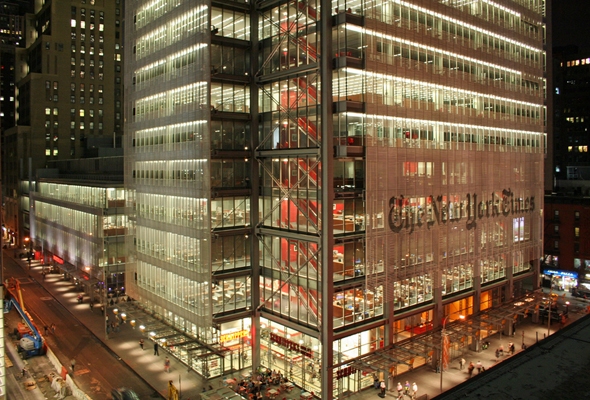 The New York Times Corporate Office Façade Project New York, NY