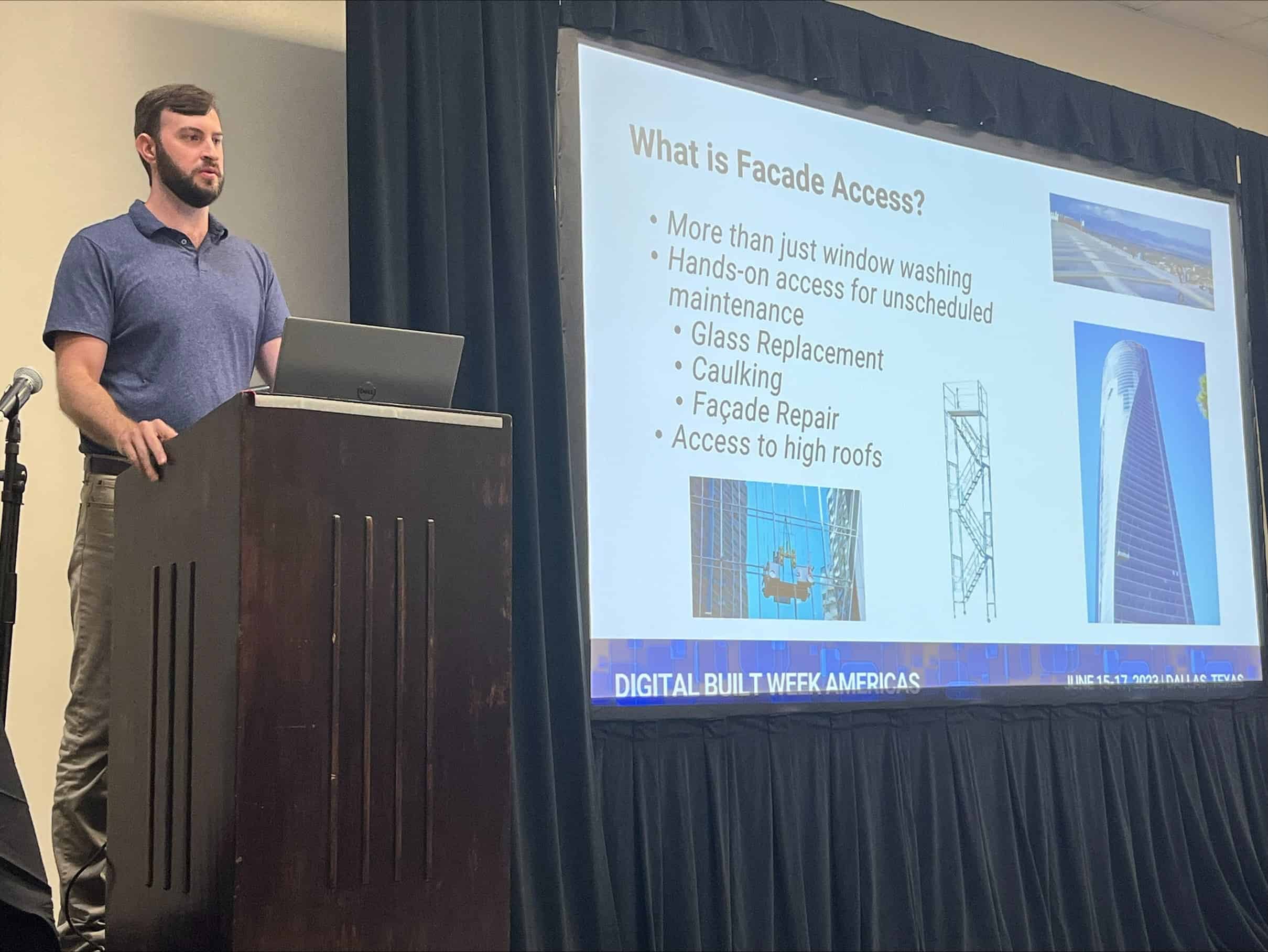 Brandon at Digital Built Week