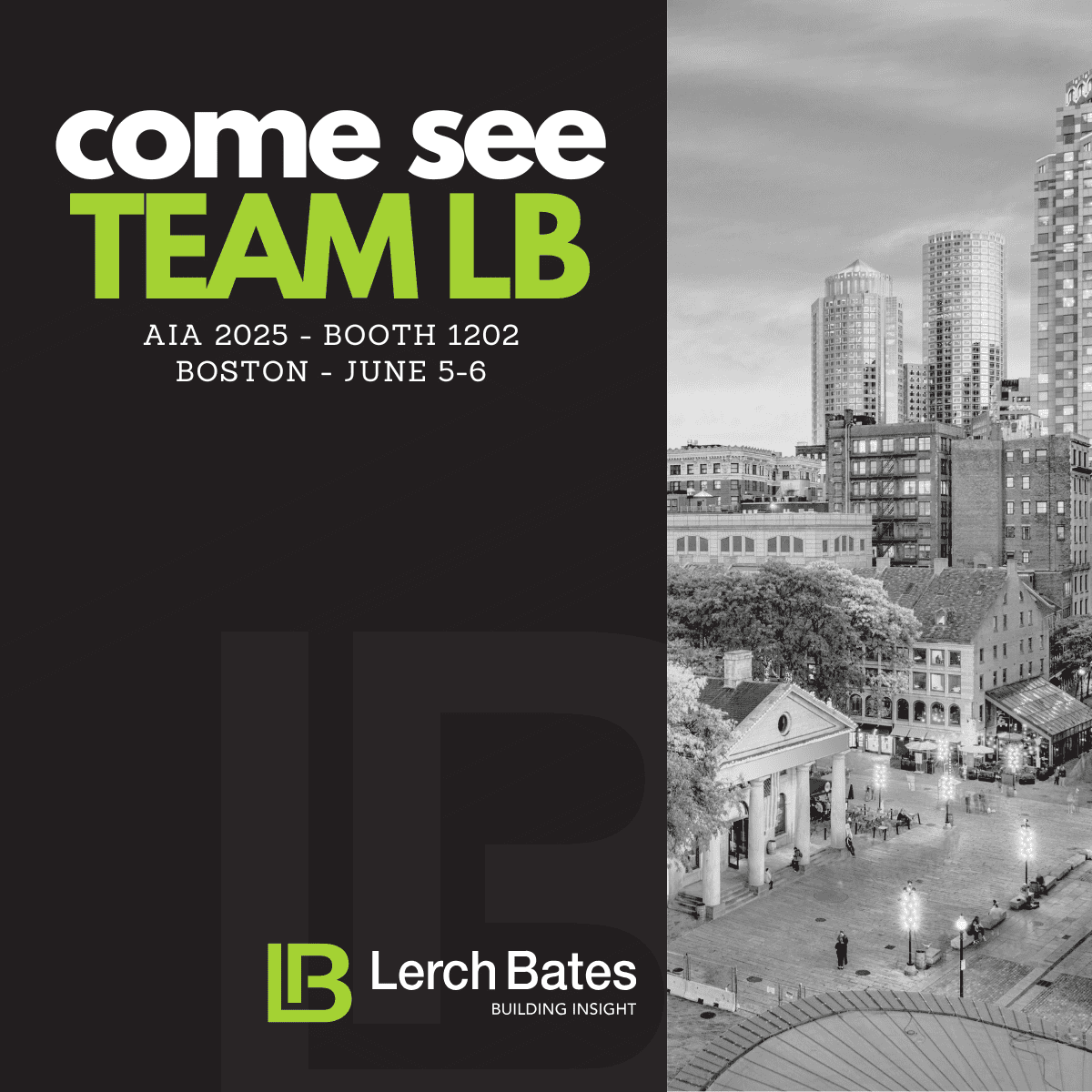 Visit Team Lerch Bates at AIA25