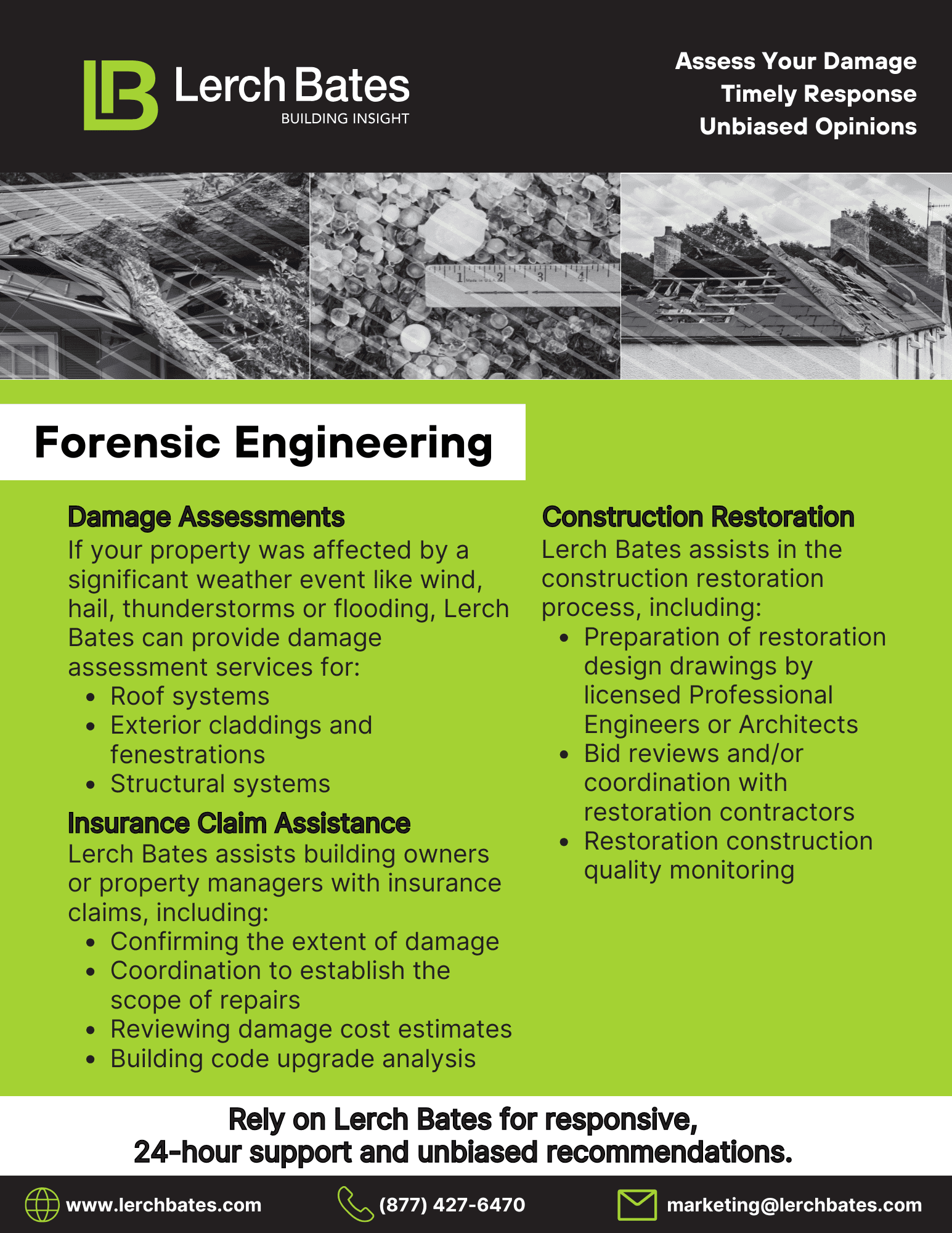 Lerch Bates Forensic Engineering Storm Damage Services