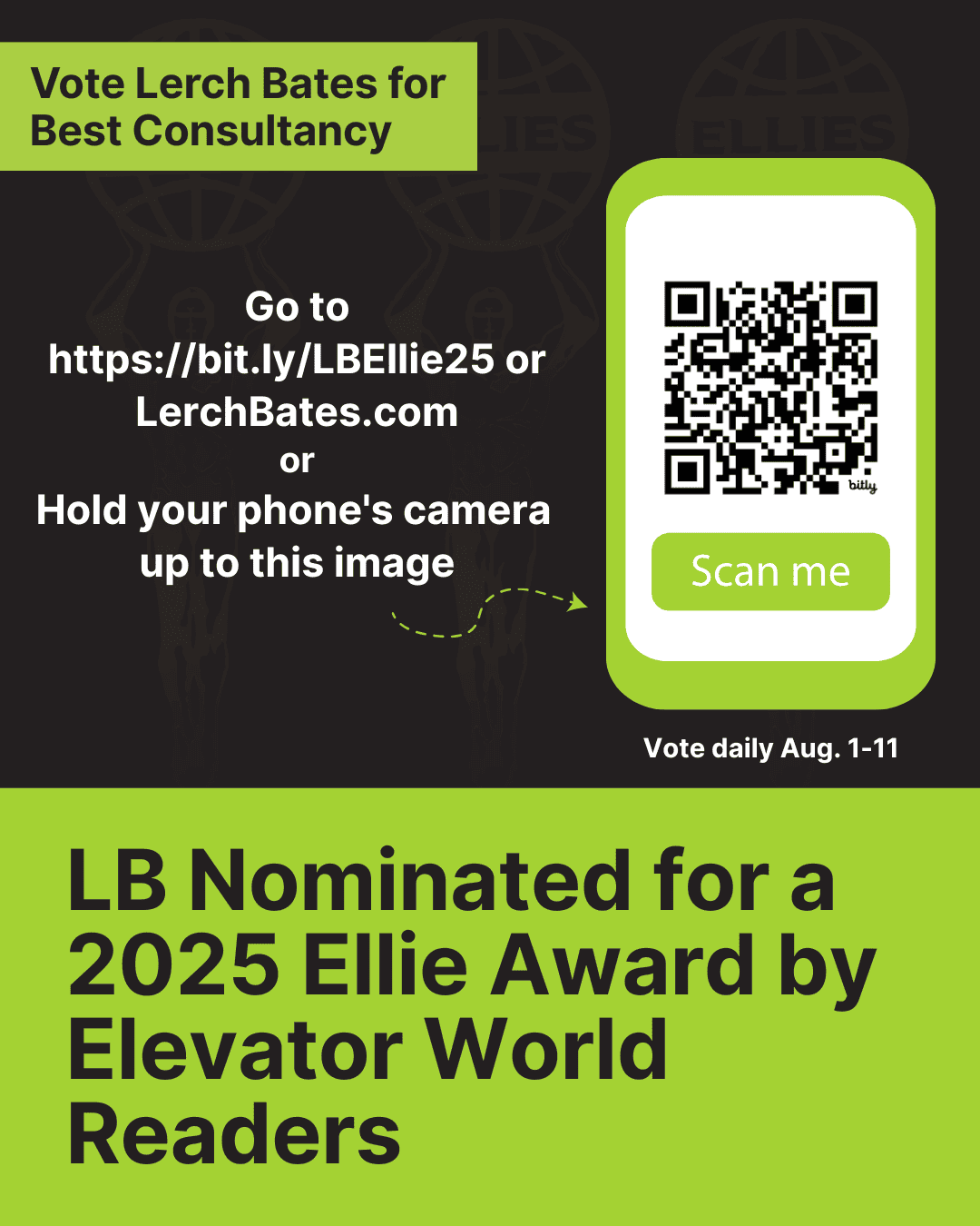 LB Nominated for 2025 Ellie Award