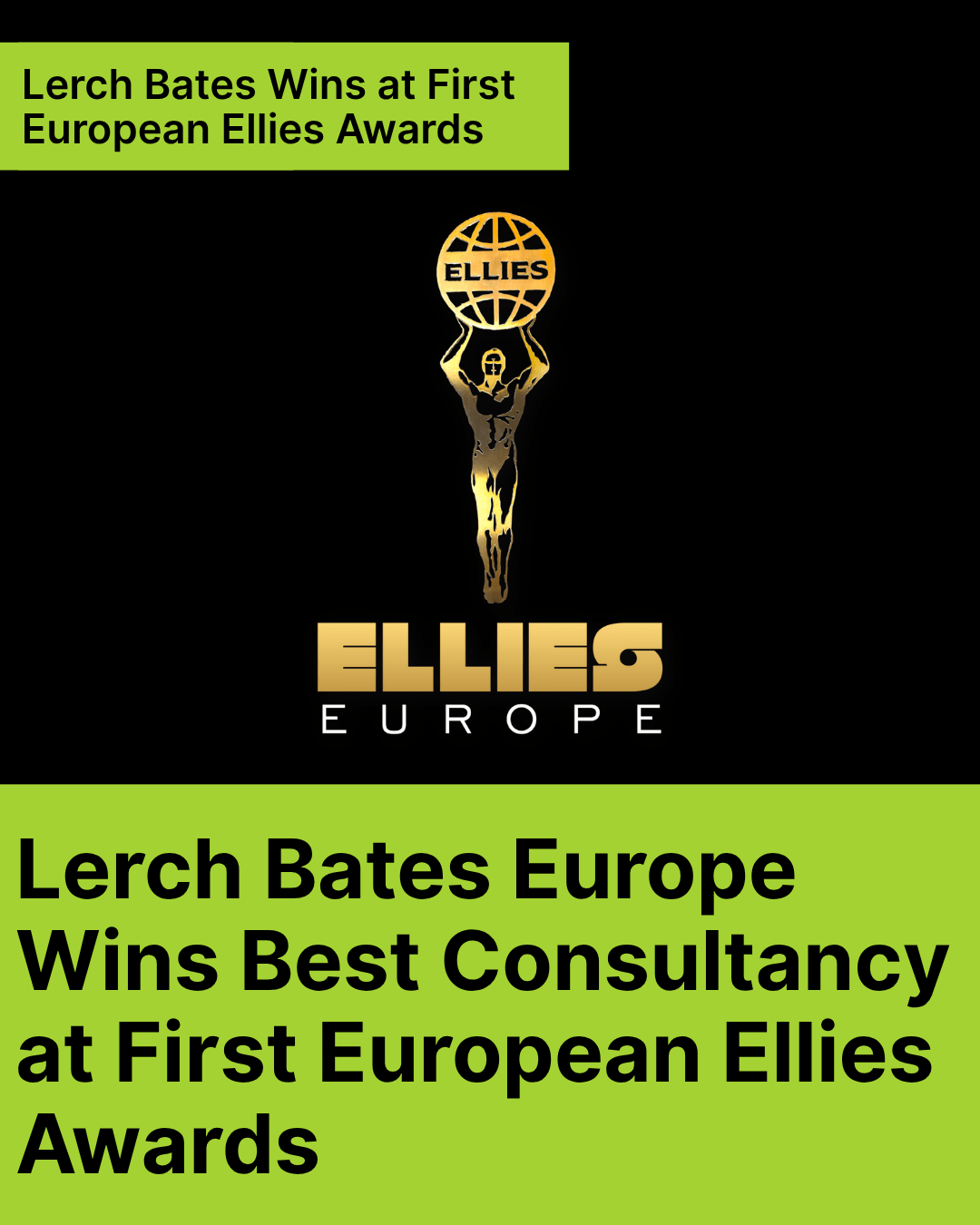 LB Europe Wins Ellies Europe Award