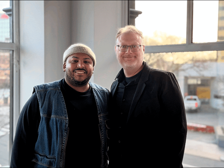 Brad Prestbo receiving award