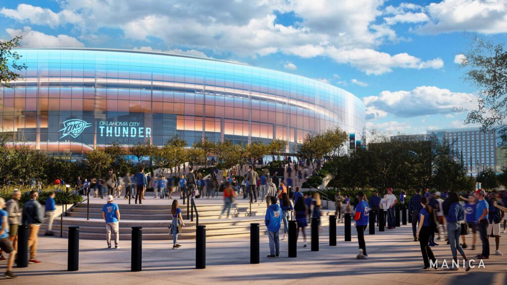 OKC Thunder Stadium Rendering