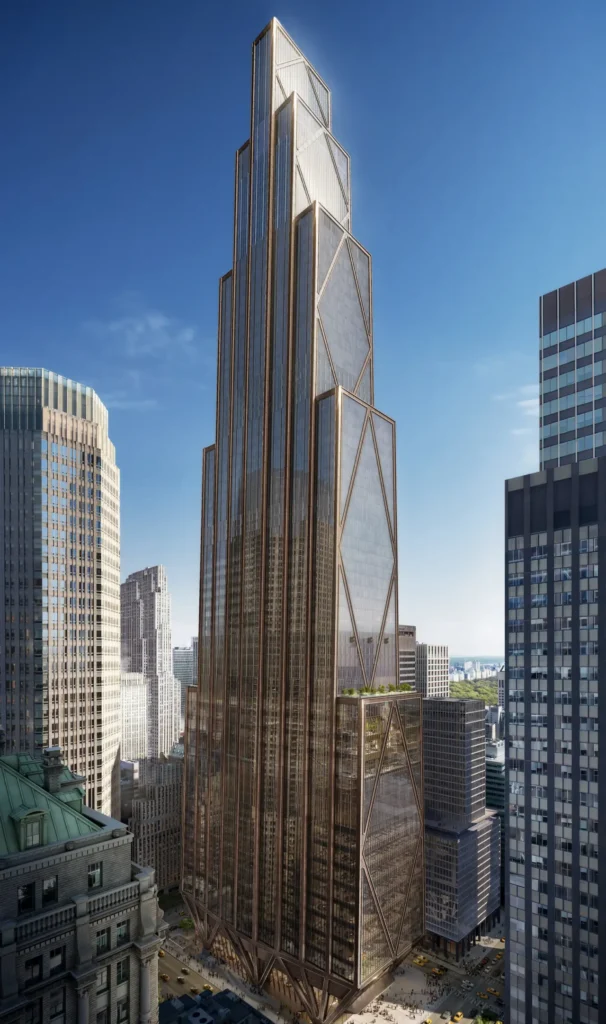 facade of 270 park avenue