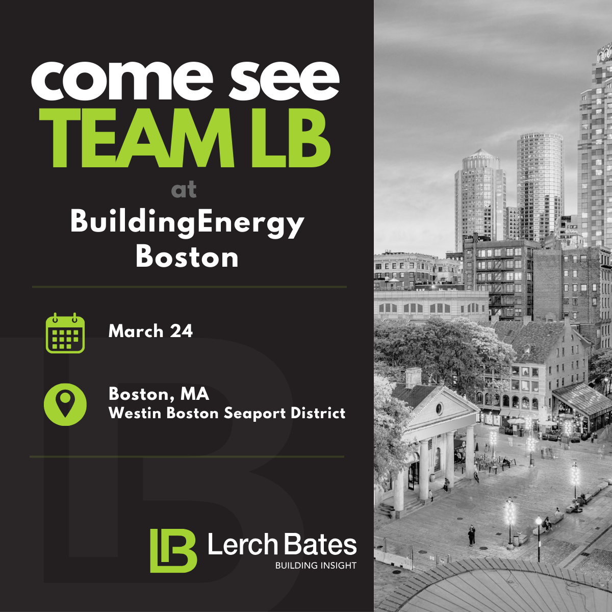 Come See Team LB in Boston
