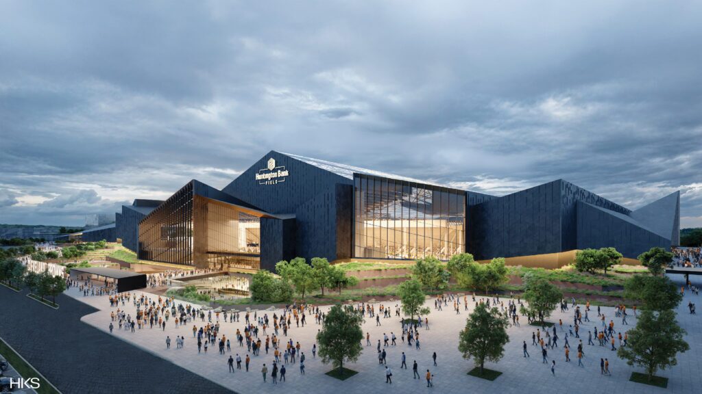huntington bank field rendering