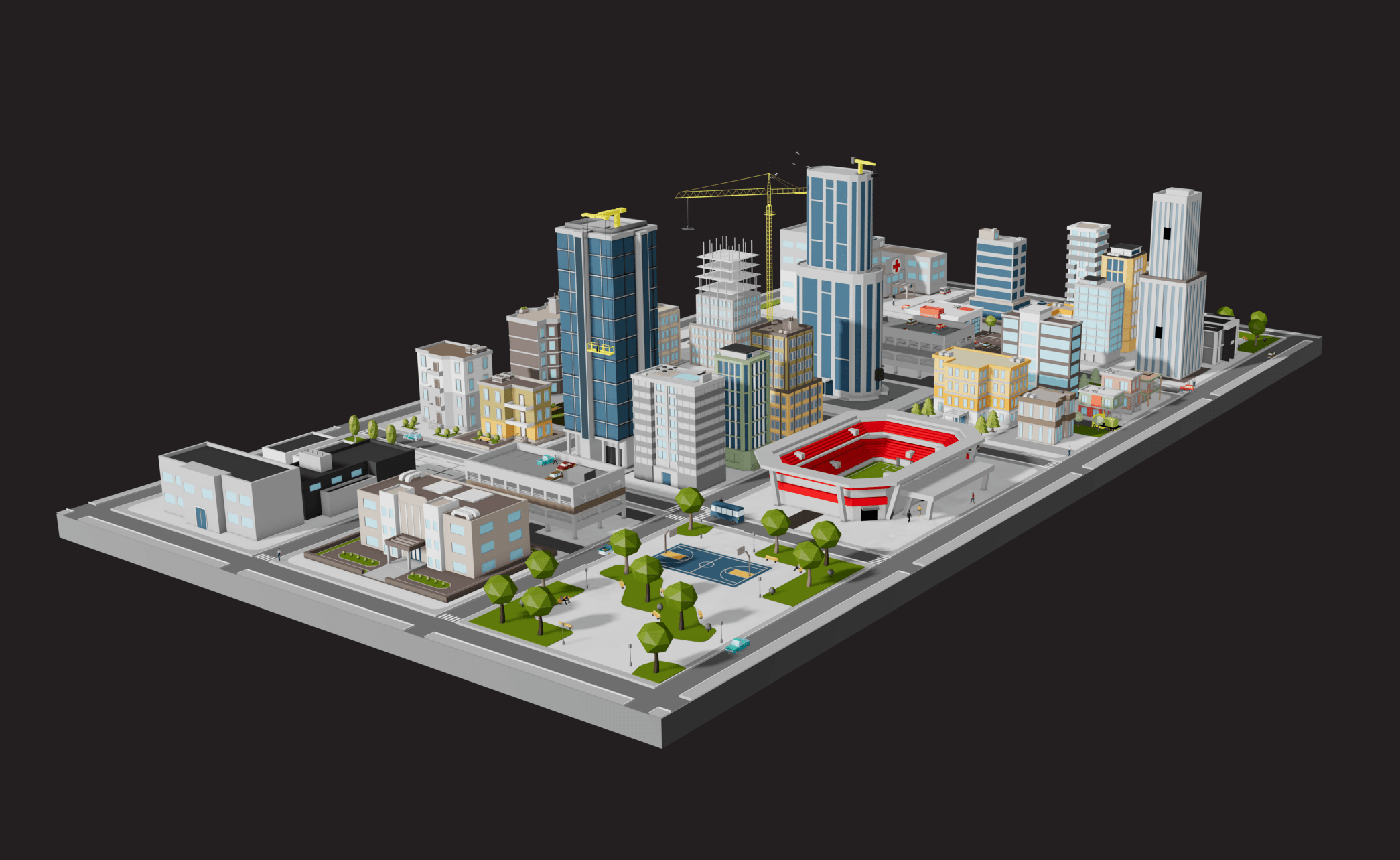 Lerch Bates Digital City Scape