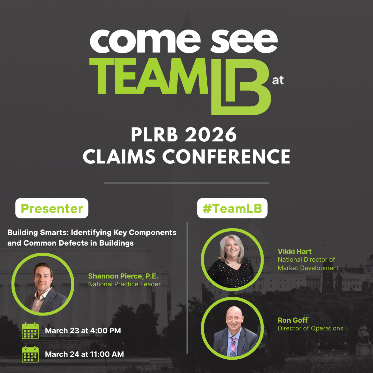 PLRB 2026 Claims Conference Infographic