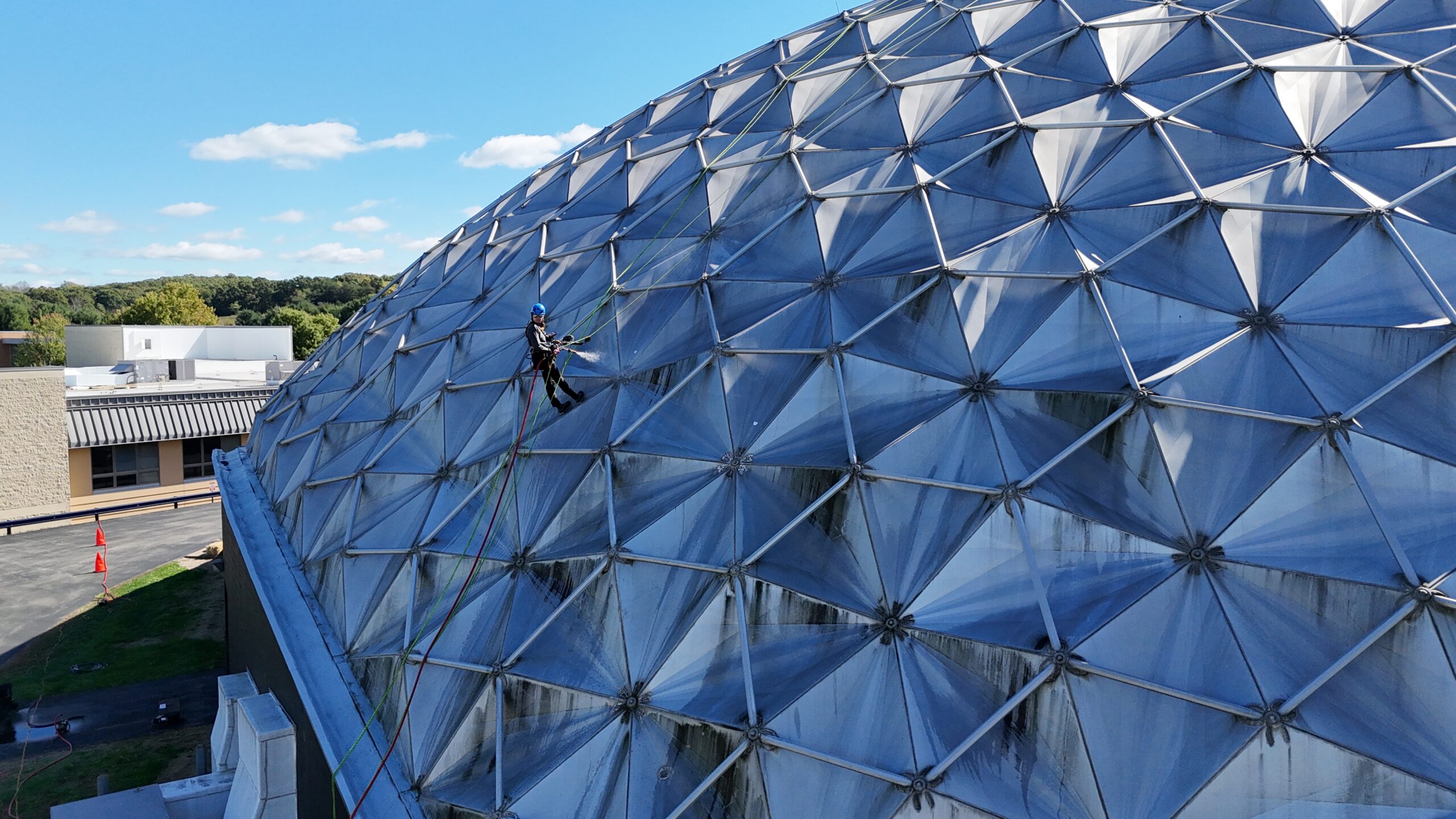 Water testing on golden dome