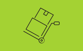 graphic of transporting materials