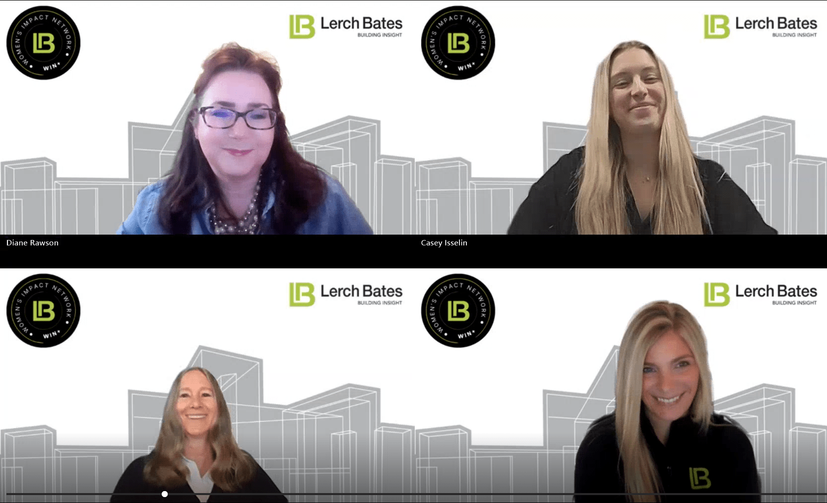 International Women's Day Webinar panelists